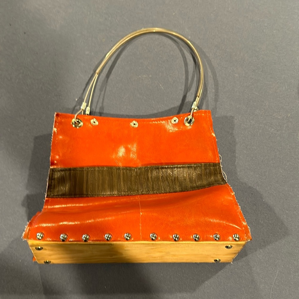 Handmade recycled products purse